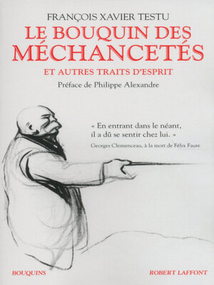 cover image of Le Bouquin des méchancetés